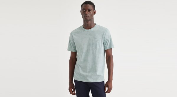 Dockers Pocket Tee Regular Fit Harbor Grey