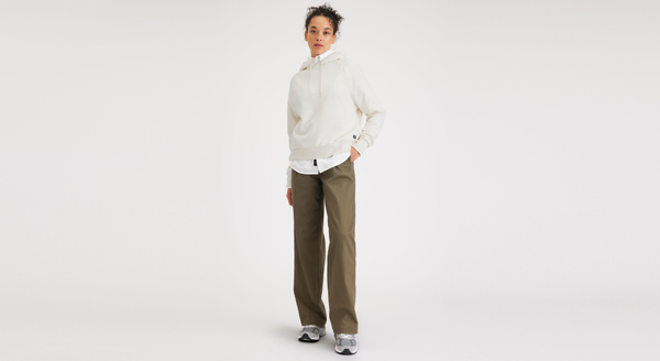Dockers Popover Hoodie Regular Fit White