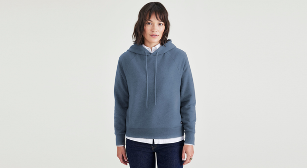 Dockers Popover Hoodie Relaxed Fit Blue