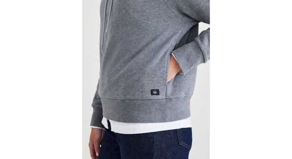 Dockers Popover Hoodie Relaxed Fit Grey
