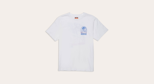 Dockers Pride Tee Slim Fit Lucent White