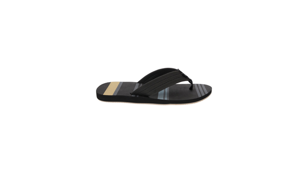 Dockers Printed Striped Flip Flops Black