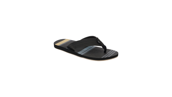 Dockers Printed Striped Flip Flops Black
