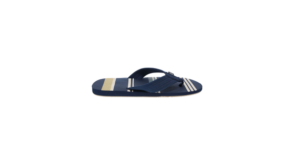 Dockers Printed Striped Flip Flops Blue