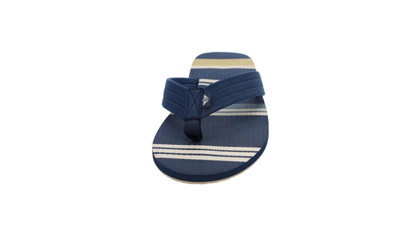 Dockers Printed Striped Flip Flops Blue