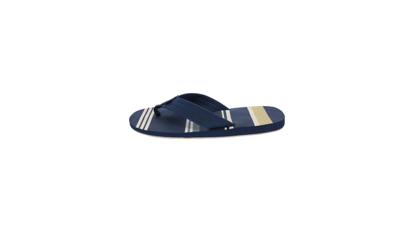 Dockers Printed Striped Flip Flops Blue