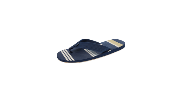 Dockers Printed Striped Flip Flops Blue