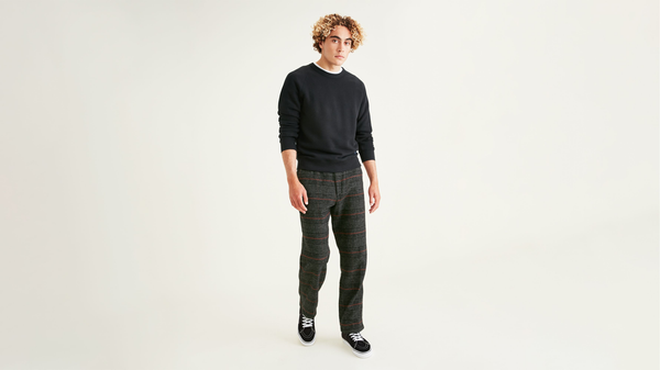 Dockers Pull On Chinos Tapered Fit Mineral Black
