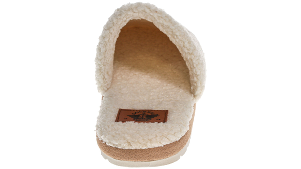 Dockers Quilted Micro-Sherpa Scruff Slip-On White