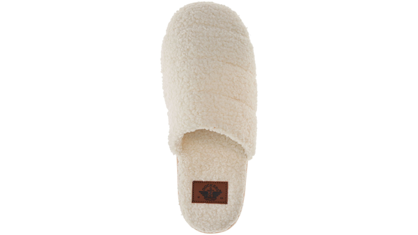 Dockers Quilted Micro-Sherpa Scruff Slip-On White