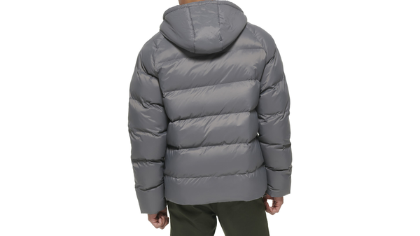 Dockers Recycled Nylon Puffer Parka Grey
