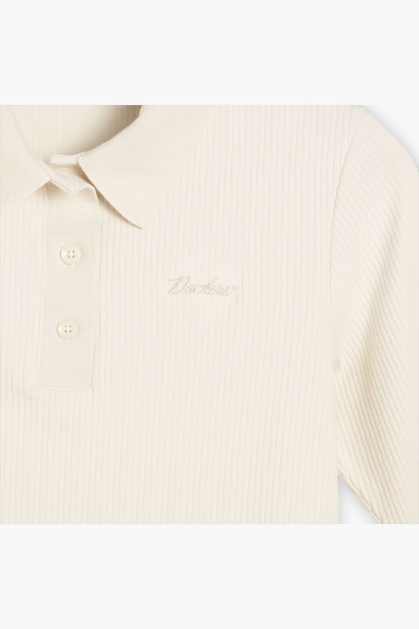 Dockers Ribbed Polo Slim Fit Khaki