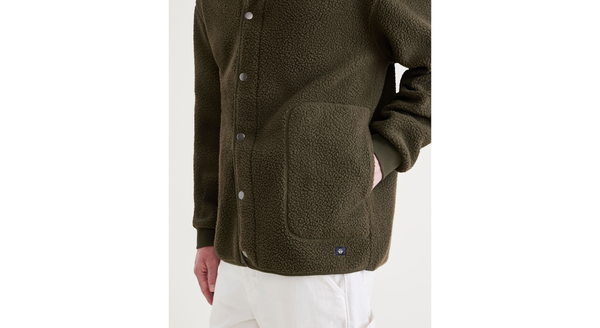 Dockers Sherpa Jacket Relaxed Fit Green