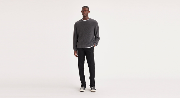 Dockers Signature Khakis Straight Fit Black