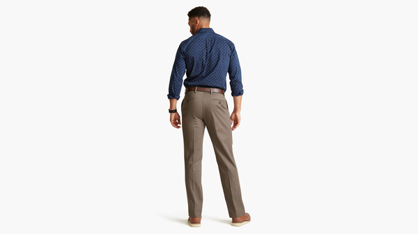 Dockers Signature Khakis Straight Fit Brown