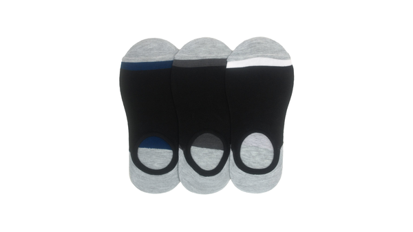 Dockers Sock Liners 3 Pack Black / Navy