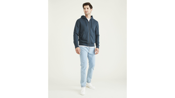 Dockers Sport Full Zip Hoodie Regular Fit Green