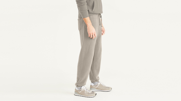 Dockers Sport Sweatpants Straight Fit Sahara Khaki