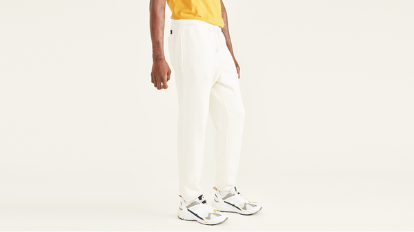 Dockers Sport Sweatpants Straight Fit White