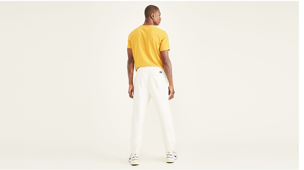Dockers Sport Sweatpants Straight Fit White