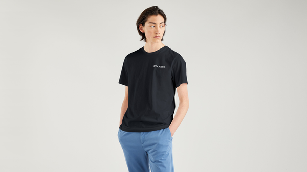 Dockers Stencil Graphic Tee Slim Fit Black