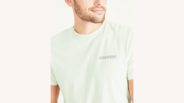 Dockers Stencil Graphic Tee Slim Fit Green
