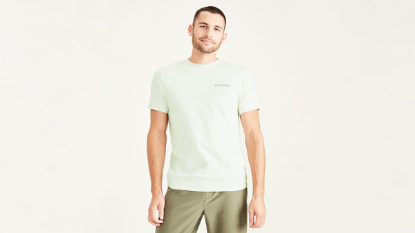 Dockers Stencil Graphic Tee Slim Fit Green