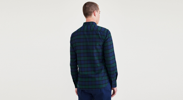 Dockers Stretch Oxford Shirt Slim Fit Blue