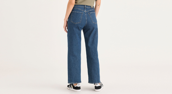 Dockers Sutter 5-Pocket High Straight Fit Blue