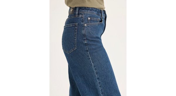 Dockers Sutter 5-Pocket High Straight Fit Blue