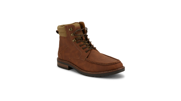 Dockers Sutton Moc Toe Boots Peanut Brown