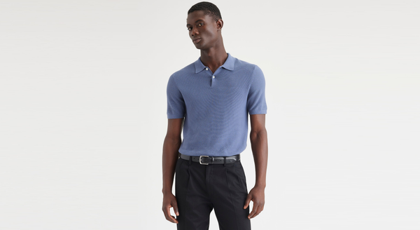 Dockers Sweater Polo Regular Fit Blue