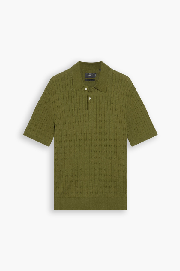 Dockers Sweater Polo Regular Fit Green