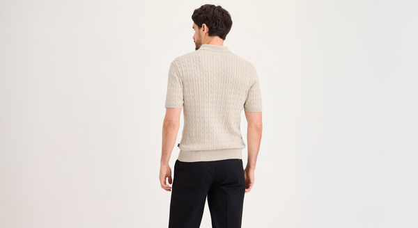 Dockers Sweater Polo Regular Fit Grey