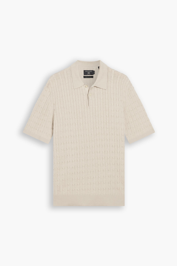 Dockers Sweater Polo Regular Fit Grey