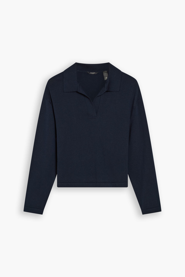 Dockers Sweater Polo Relaxed Fit Blue