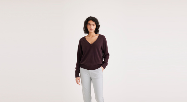 Dockers Sweater Regular Fit Purple