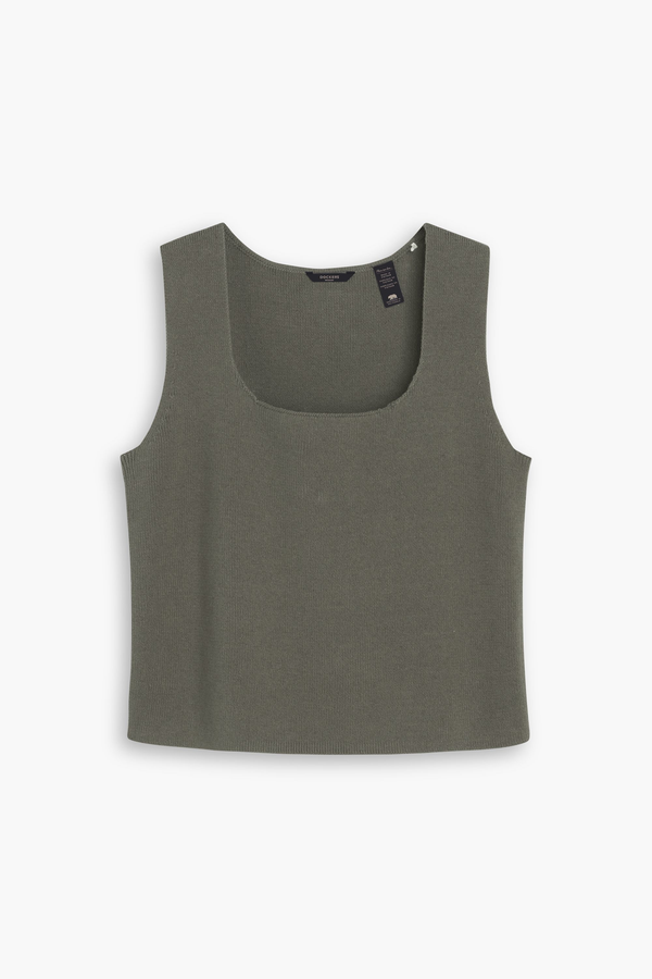 Dockers Sweater Tank Regular Fit Green