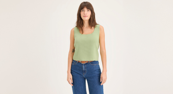 Dockers Sweater Tank Regular Fit Khaki
