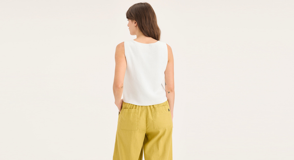 Dockers Sweater Tank Regular Fit Lucent White