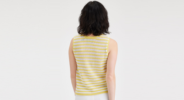Dockers Sweater Tank Regular Fit Yellow