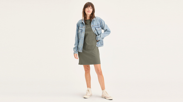 Dockers T-Shirt Dress Regular Fit Green