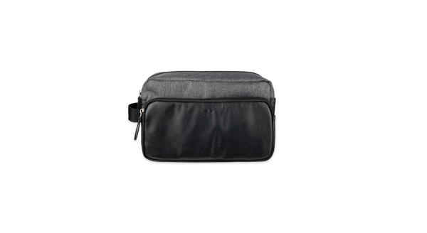 Dockers Top Zip Travel Kit Grey