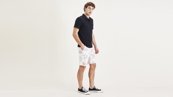 Dockers Ultimate 9.5" Shorts White