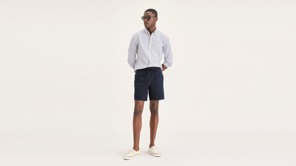 Dockers Ultimate Pull On 8.5" Short Blue