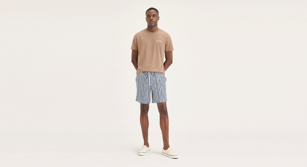 Dockers Ultimate Pull On 8.5" Short Blue Depths