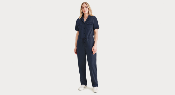 Dockers Utility Jumpsuit Blue