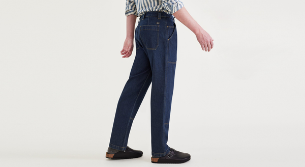 Dockers Utility Pants Straight Fit Blue