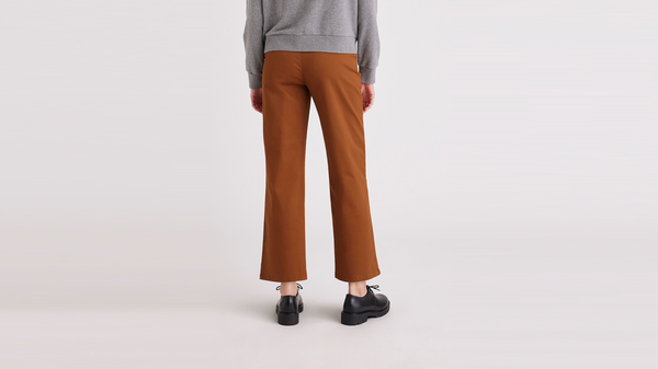 Dockers Weekend Chinos High Straight Fit Brown