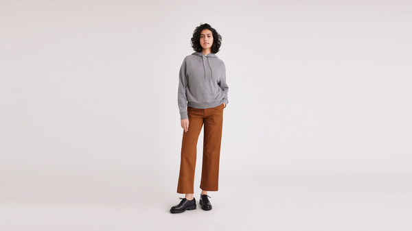 Dockers Weekend Chinos High Straight Fit Brown